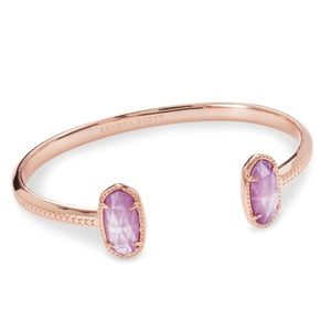 KS ROSE GOLD & LILAC PEARL ELTON BRACELET